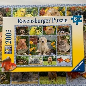 3/25$ Ravensburger Small Pets Puzzle 200 xxl